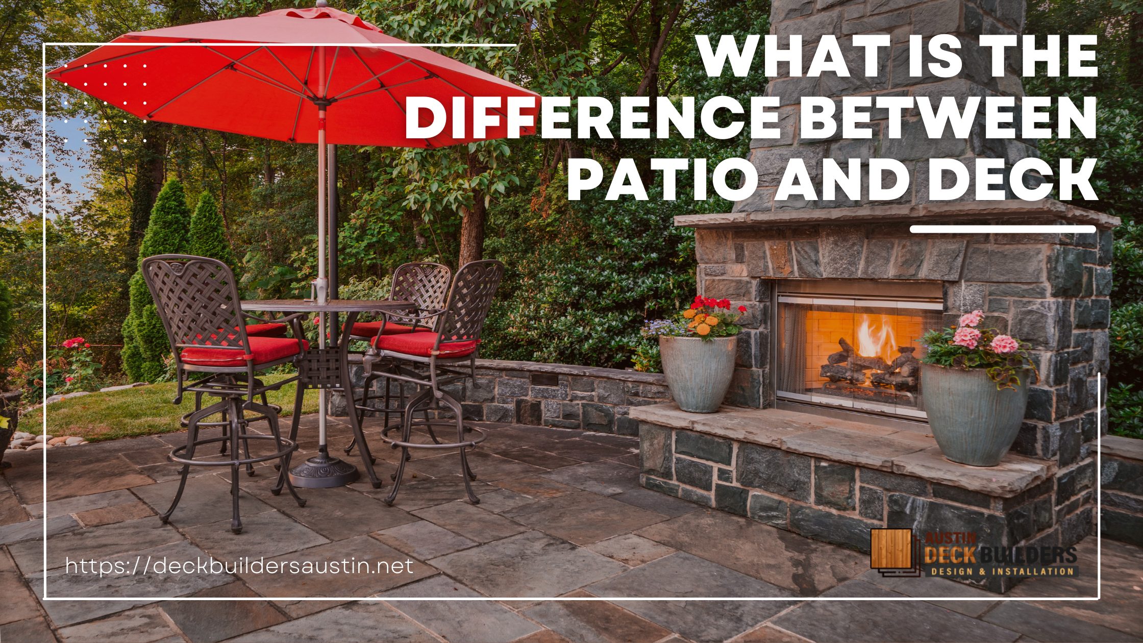 What is the Difference Between Patio and Deck