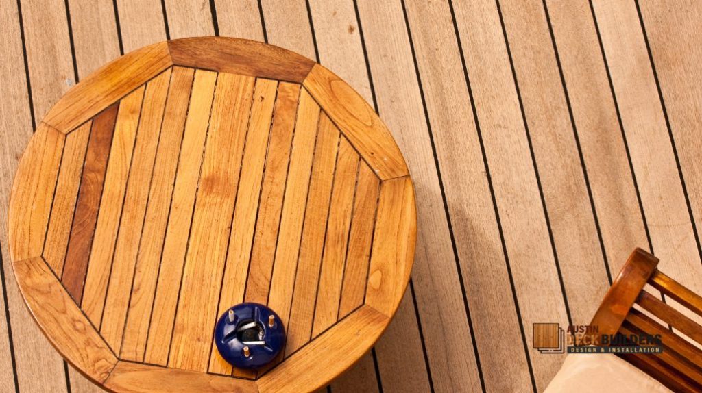 round wooden table